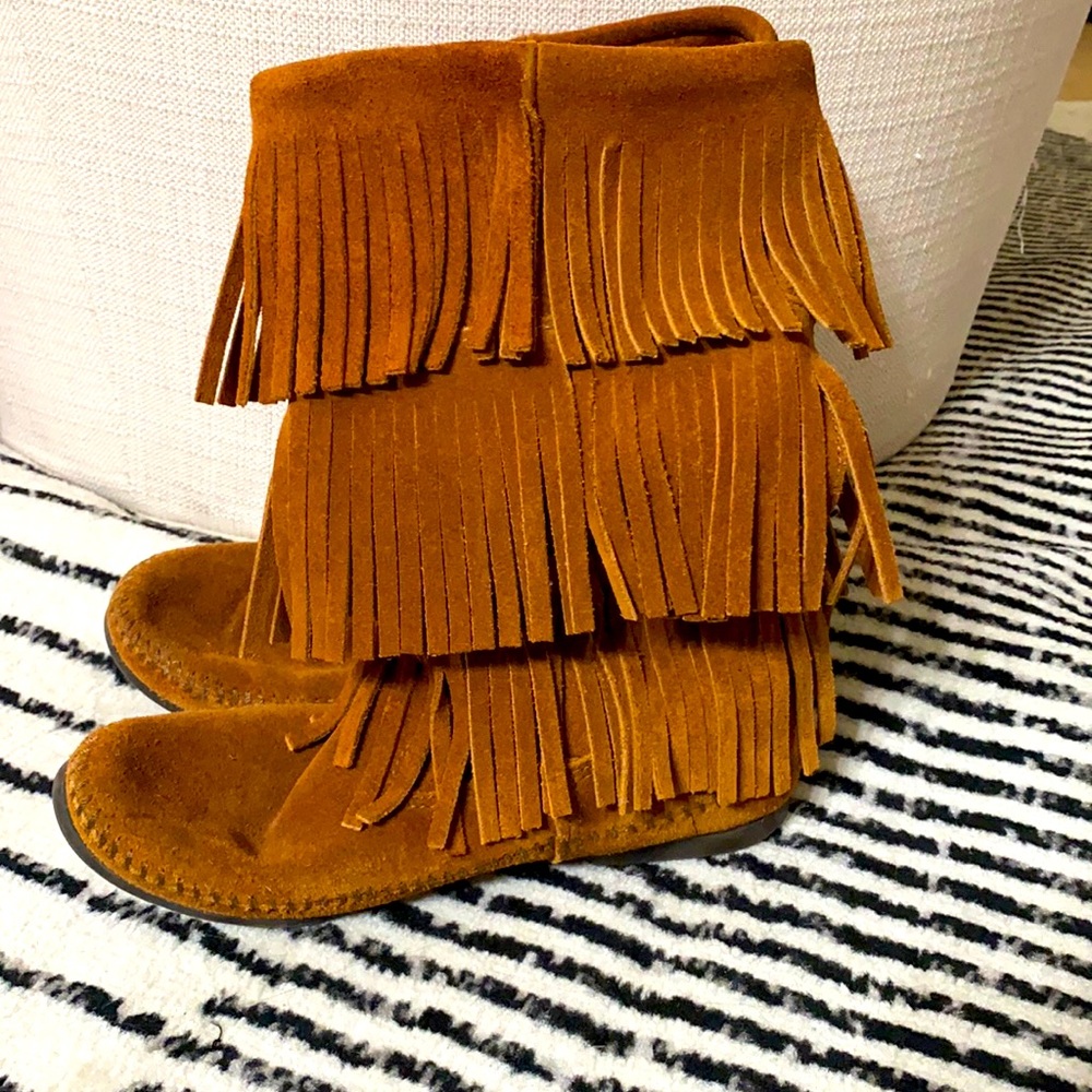 Fringe boots!